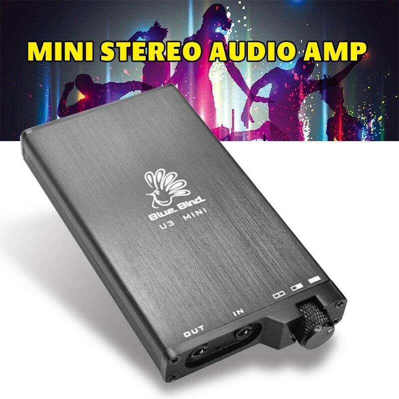 New HiFi Class A Headphone Amplifier Mini Stereo Audio Amp for Audiophiles