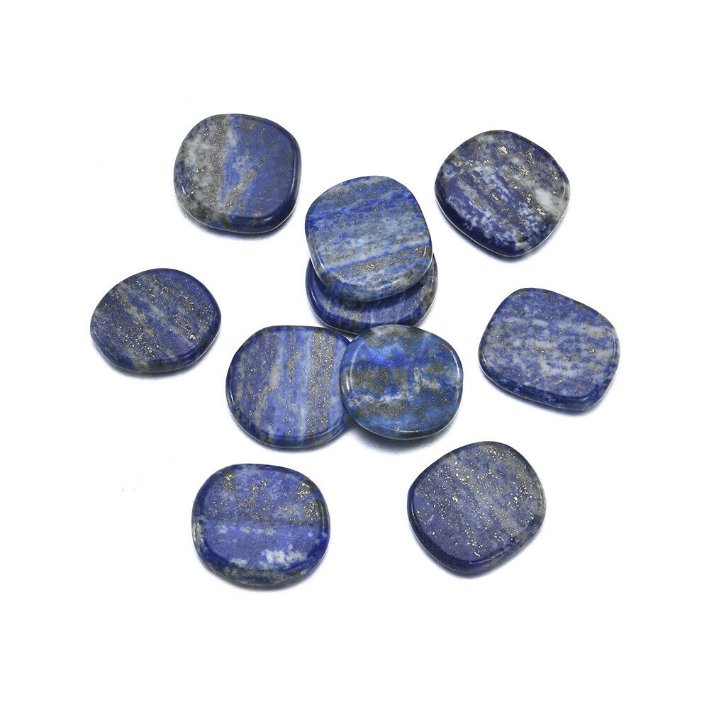 1PC Natural Polished Stone Lapis Lazuli Rock Fossils Mineral Healing Gift Hot