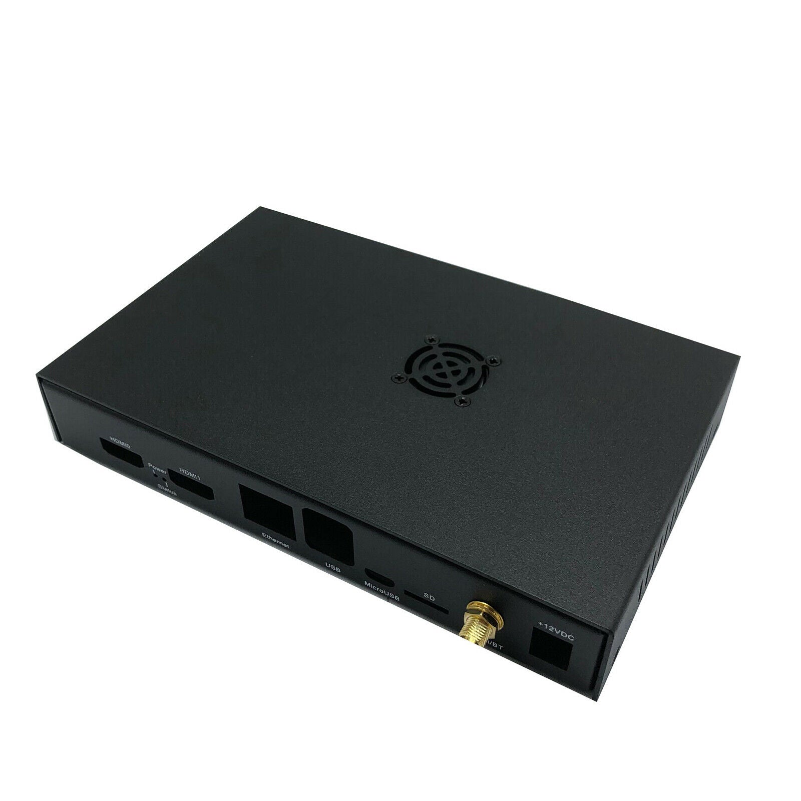 Matte Black Metal Case Box Shell for Raspberry Pi CM4 CM4 IO Accessory