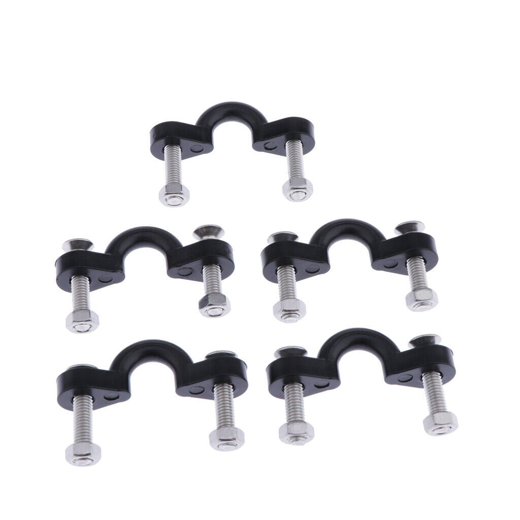 Kayak Pad Eyelets with Screws (pack of 5) Bungee Deck Loops Suitable for Kayaks,