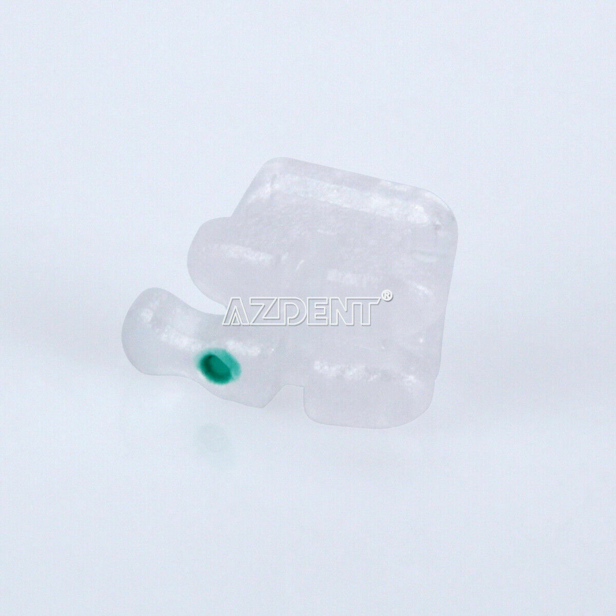 50 Packs Dental Braces Orthodontic Ceramic Brackets 5*5 Roth 022 Hook 345 AZDENT