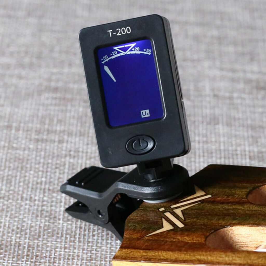 Electric Tuner with LCD Display for Guitar Bass Ukulele Bass Violin Parts