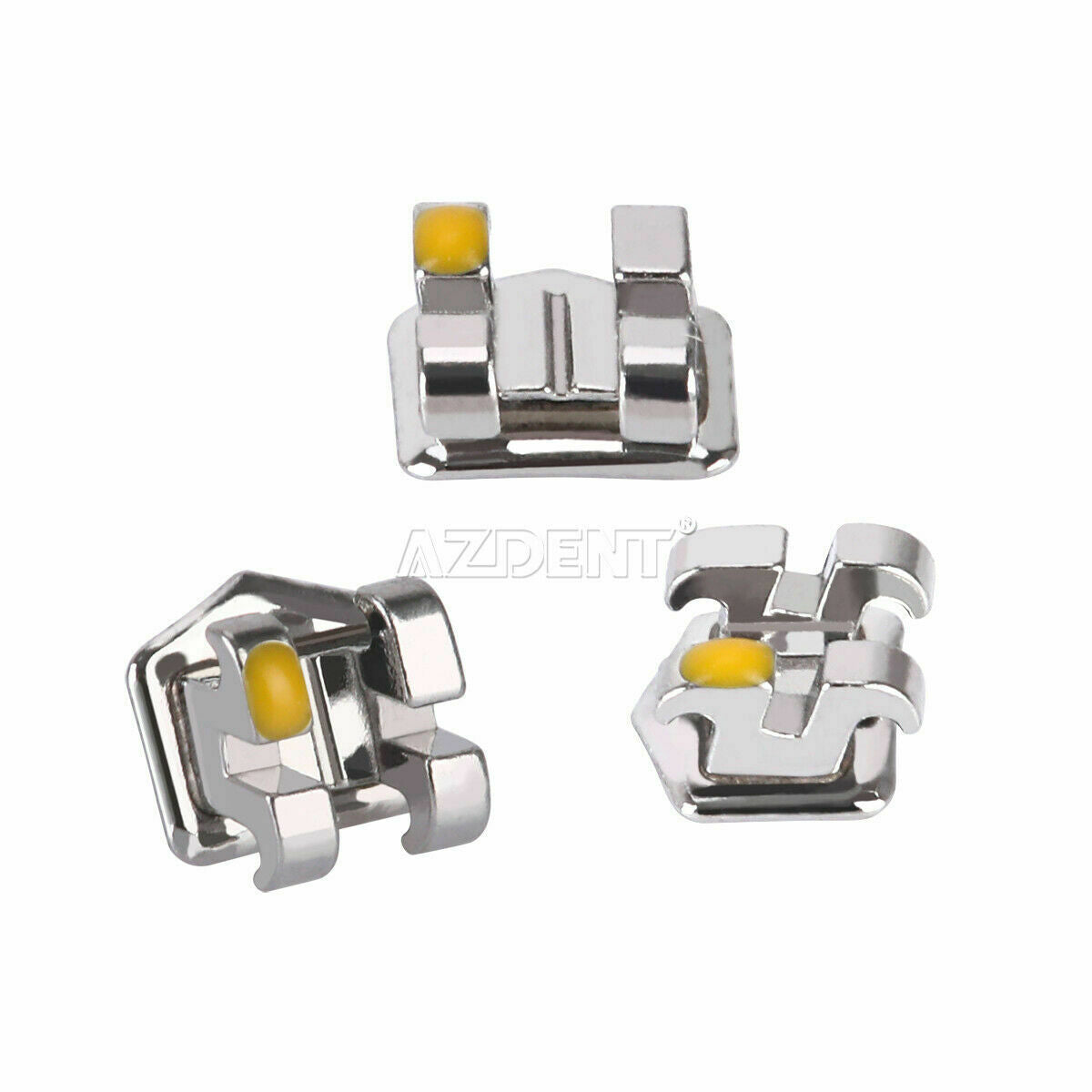 2000pcs AZDENT Dental Orthodontic Brackets Braces Mini Roth 0.22 Slot Hooks 345