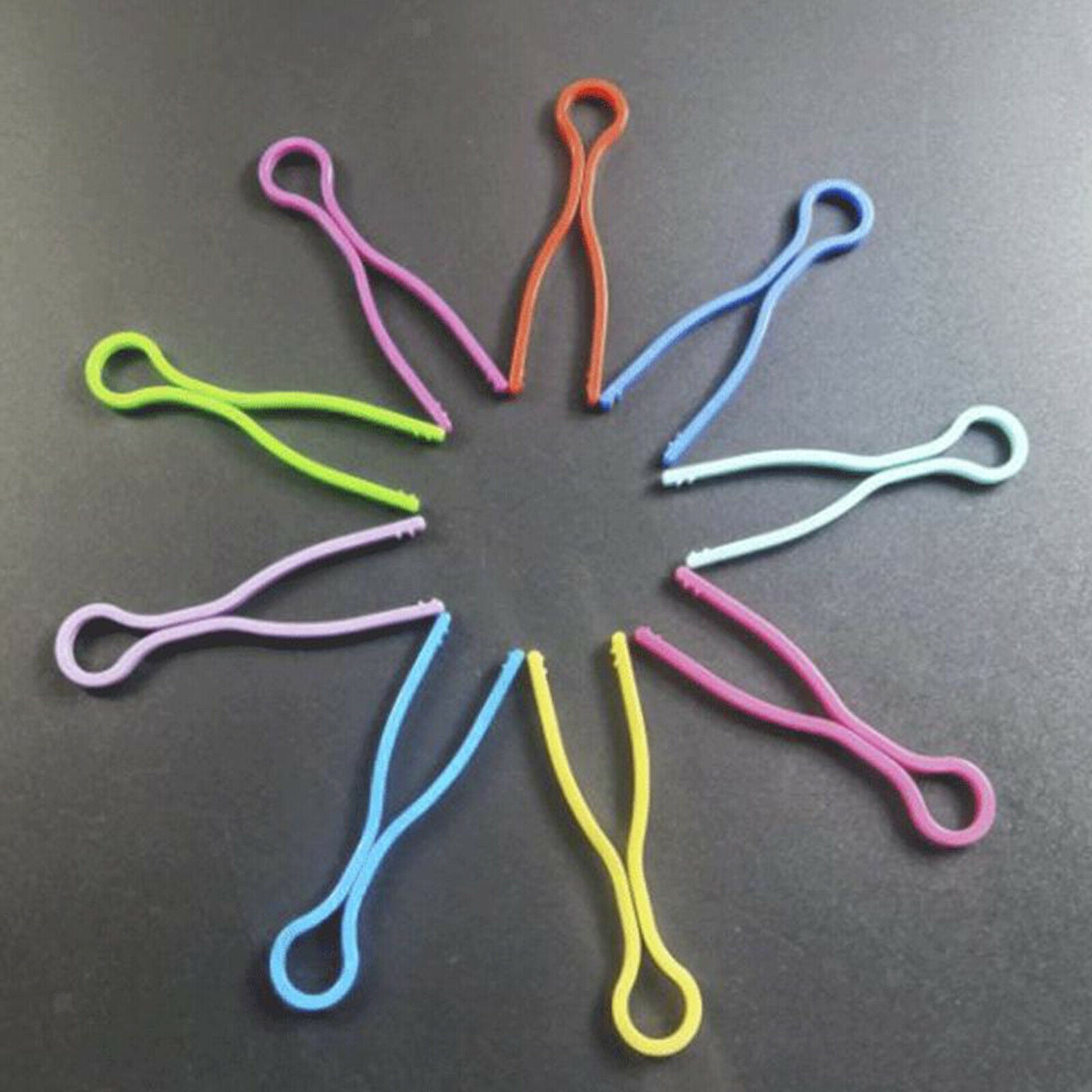 50Pcs Spool Bobbin Holder Clips Thread Spool Hugger Tangling Prevention Tool Set