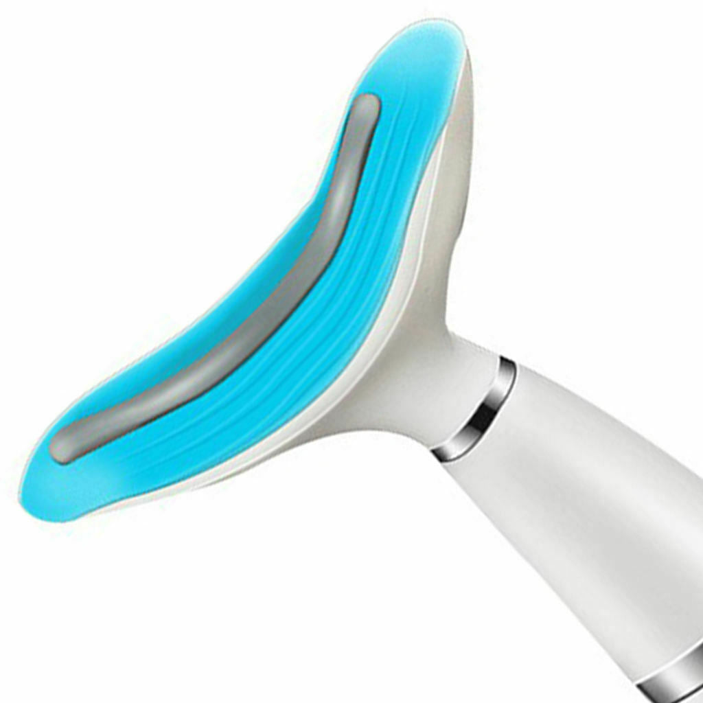 Neck Massager Tightening Photon Photon Vibration Device. LED for Skin Care