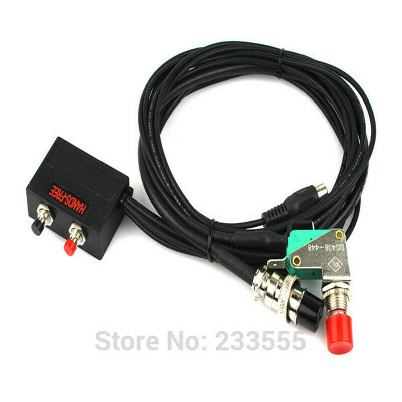 8 Pin Hands-Free Car Aviation Microphone for Radio Walkie Talkie TM241/TM231/441