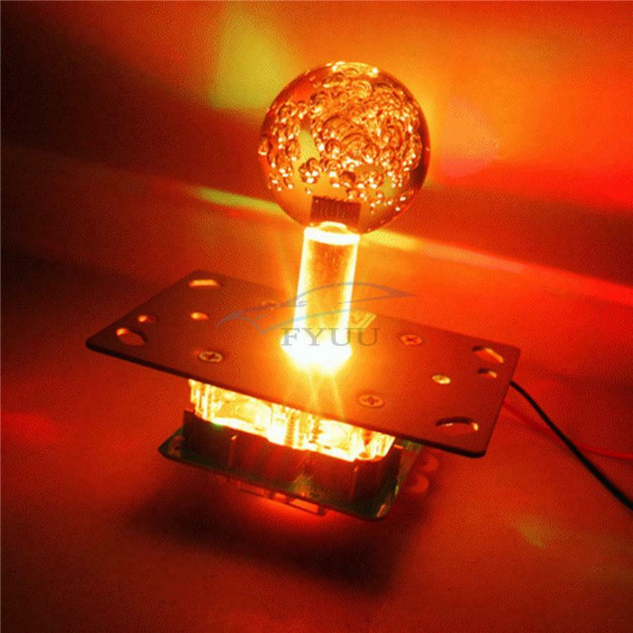 1× 5PIN Microswitches Illuminated LED Arcade Joystick For Mame&Jamma Board Ready