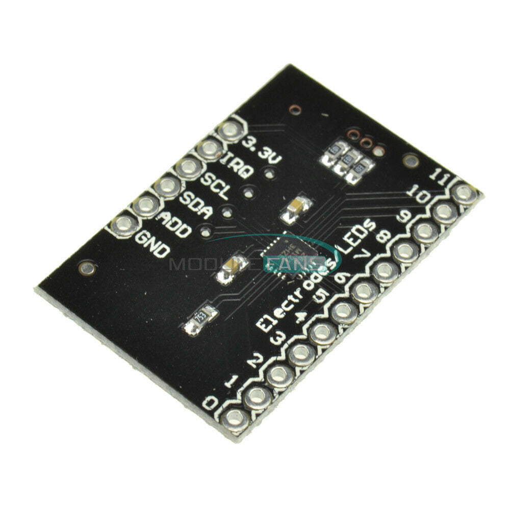 5PCS MPR121 Breakout V12 I2C IIC Capacitive Touch Sensor Control Module Keyboard