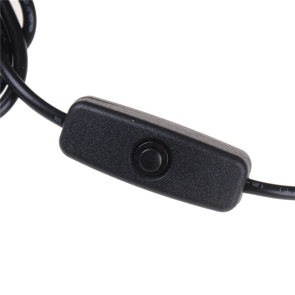 5V 3A Mini USB Power Supply Charger Adapter On/off Switch for Raspberry Pi 3 TL