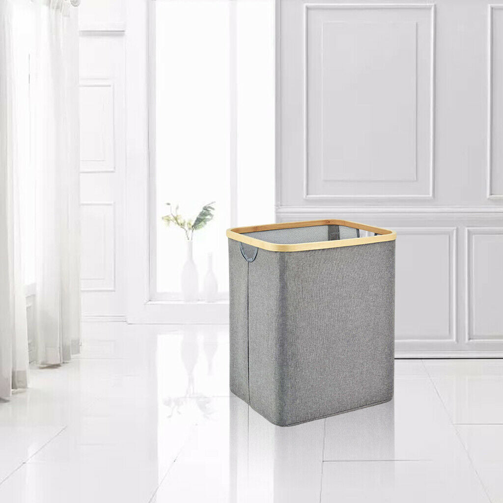 Multi-use Folding Laundry Basket Hamper Towels Blankets for Storage Bedroom