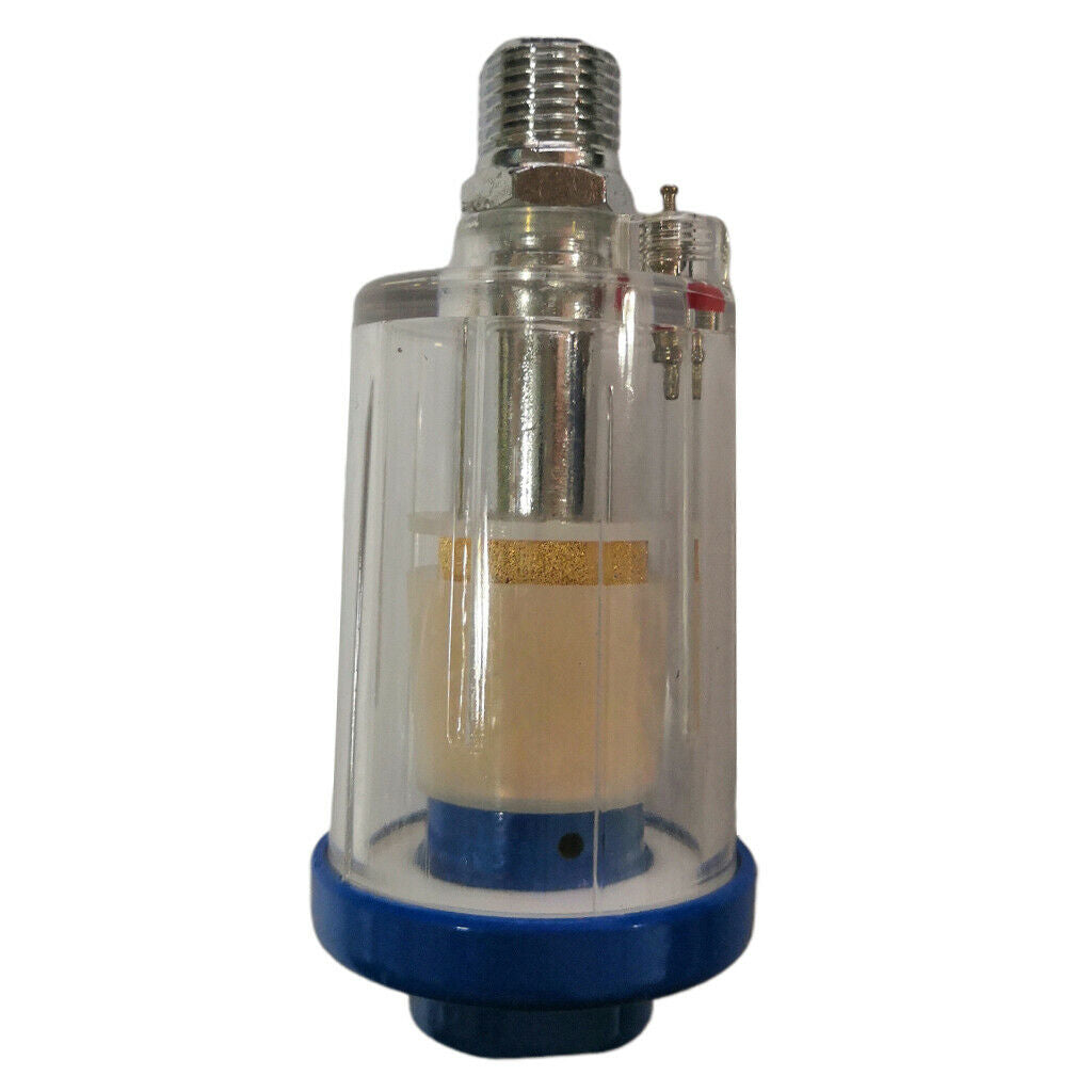 Inline 1/4inch Water Oil Separator Moisture Trap for Spray Paint Gun Tool