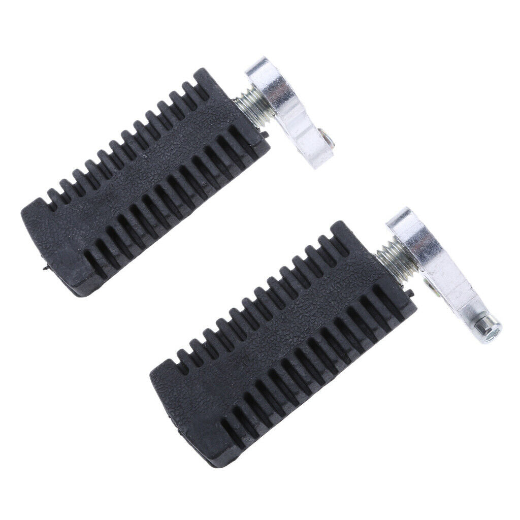2Pcs Motorcycle Front Footpegs Footpegs Replacement for Mini Motorcycles