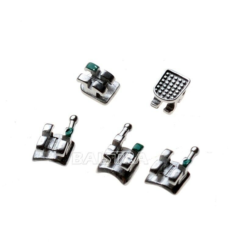 1000pcs Dental Orthodontic Bracket Mini Roth 018 Hook 3-4-5 MIM Monoblock AZDENT