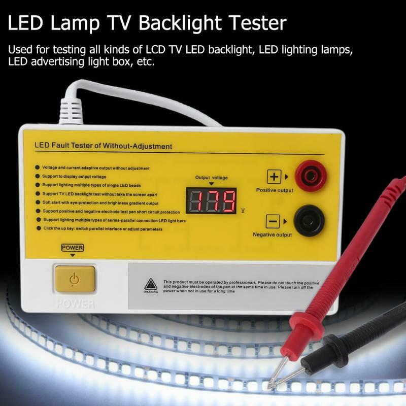LED TV Backlight Tester LED Light Strip Lamp Beads COB Light Source Repair Test