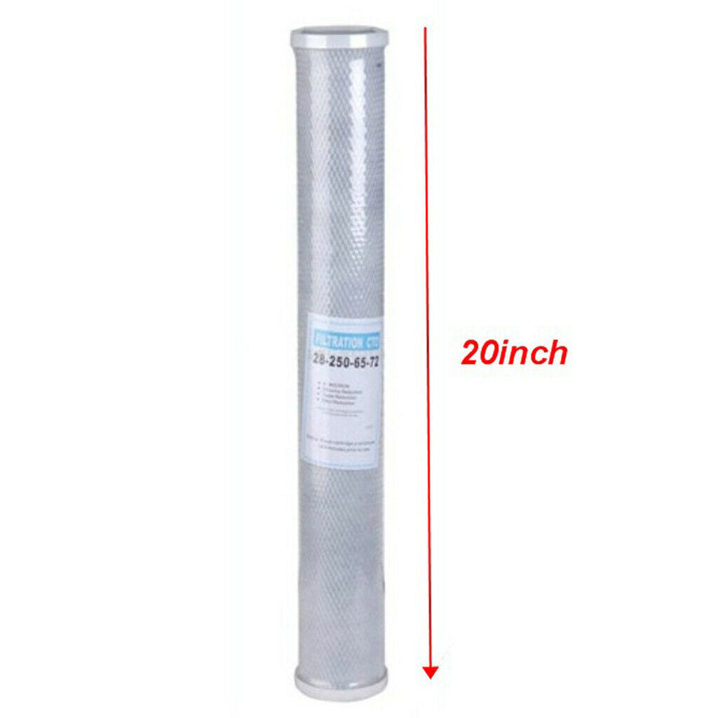 20 Inch Replacement Filter Water Purification Universal Water Filter Activated