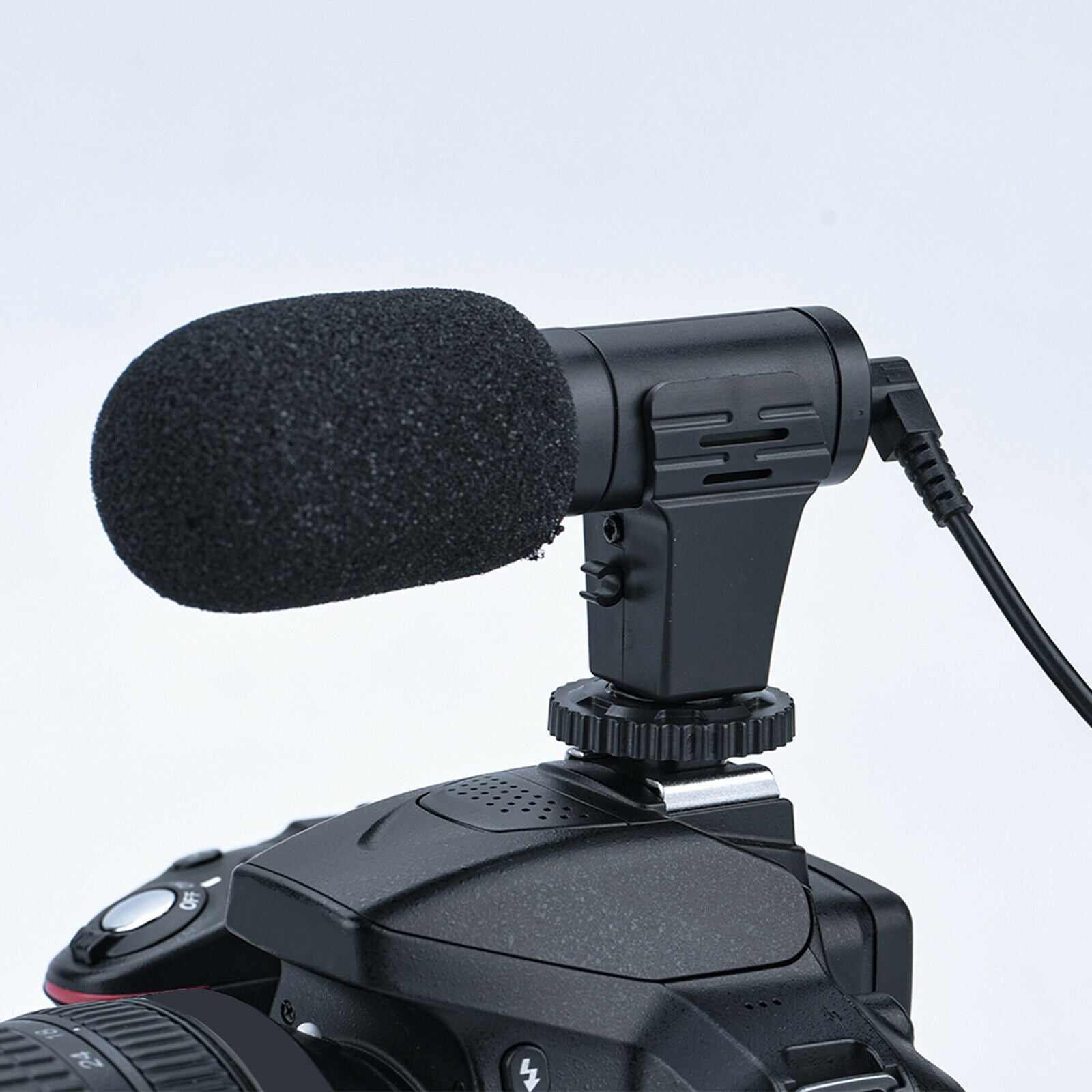 Video Microphone Universal On-Camera Mini Recording Mic for DSLR Smartphones