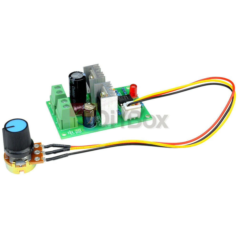 5Pcs DC12-36V Pulse Width PWM Motor Speed Regulator Controller Switch 12V 24V 3A