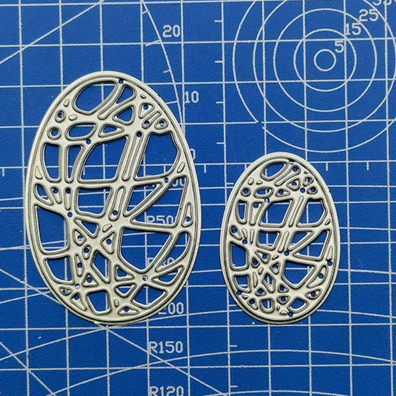 Easter eggs DIY Cutting Dies Embossing Stencil Template Scrapbooking Paper card