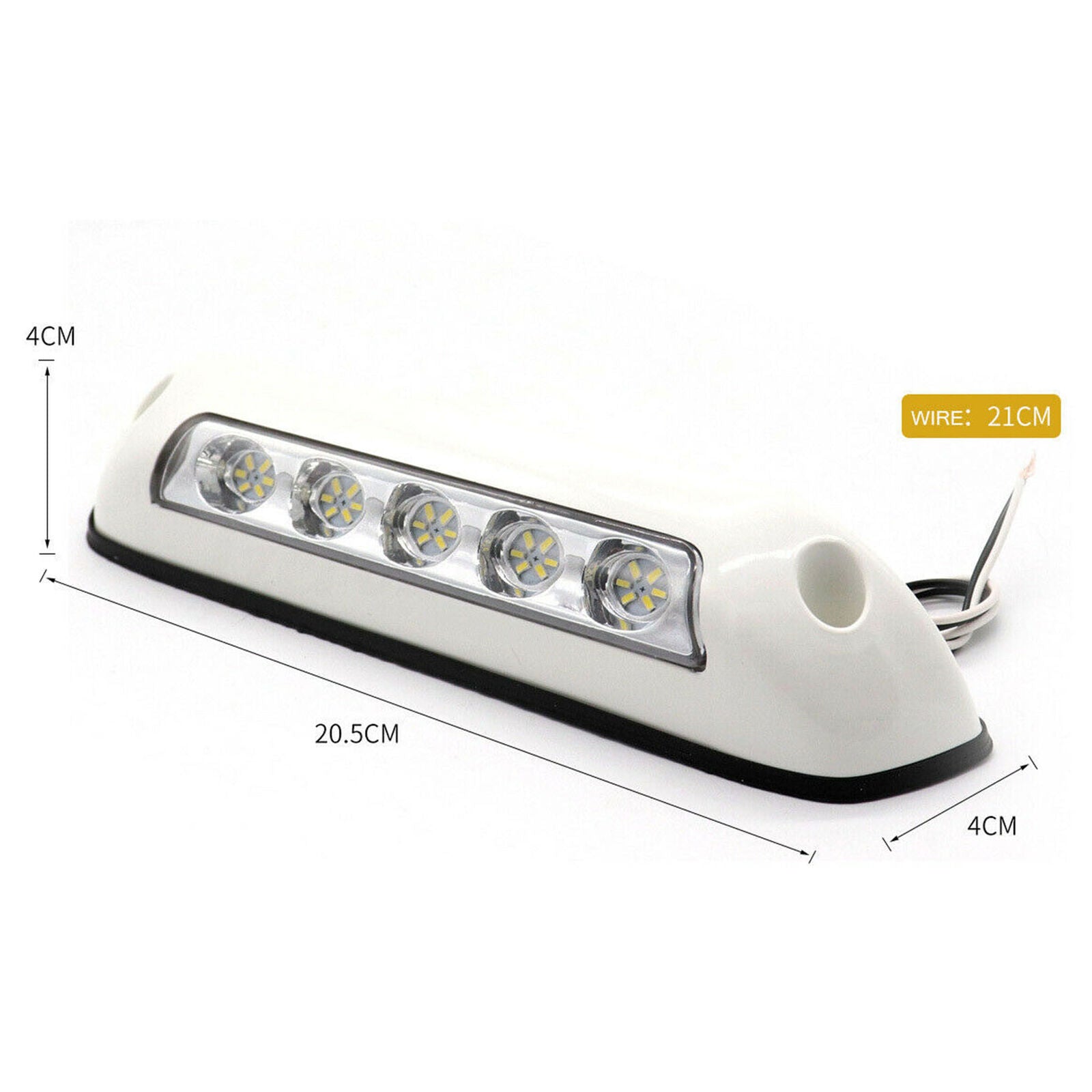 12V LED RV Awning Porch Light IP67 Waterproof Camper Exterior Camping Lamp Bulbs
