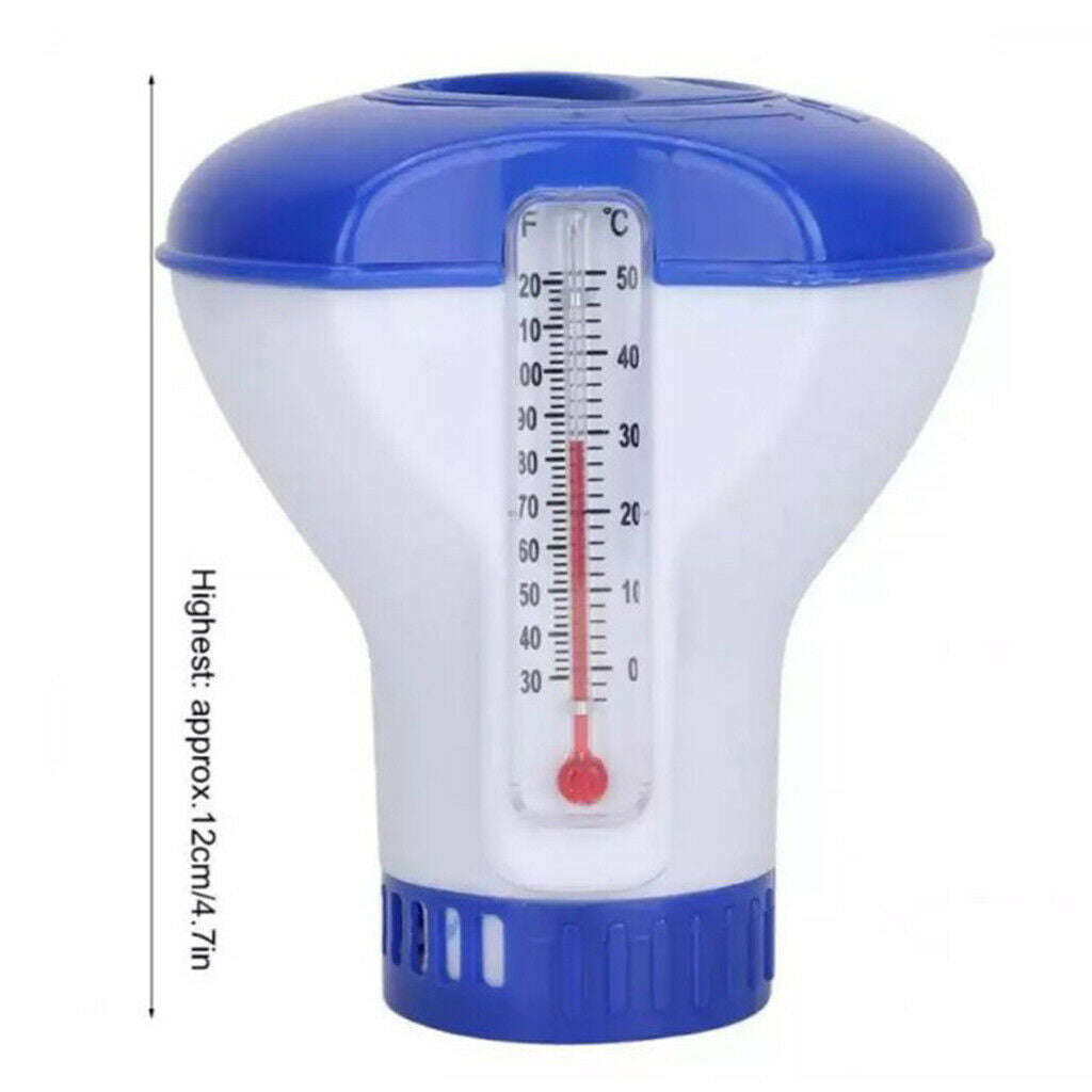 2Set Floating Chlorine Chemical Automatic Dispenser Feeder 5" with Tablets