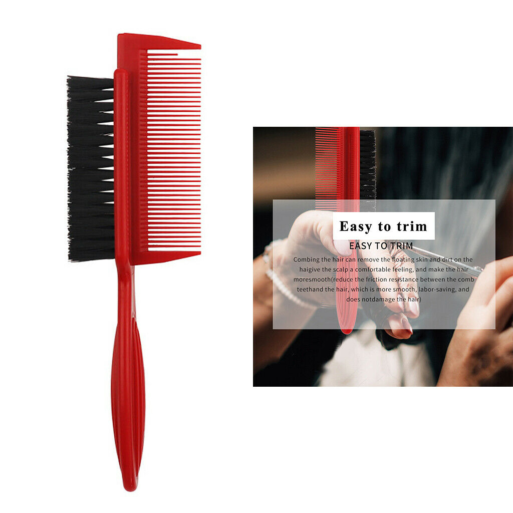 Retro Anti-static Dual Use Nylon Styling Combs Hair Brush for Salon Tool