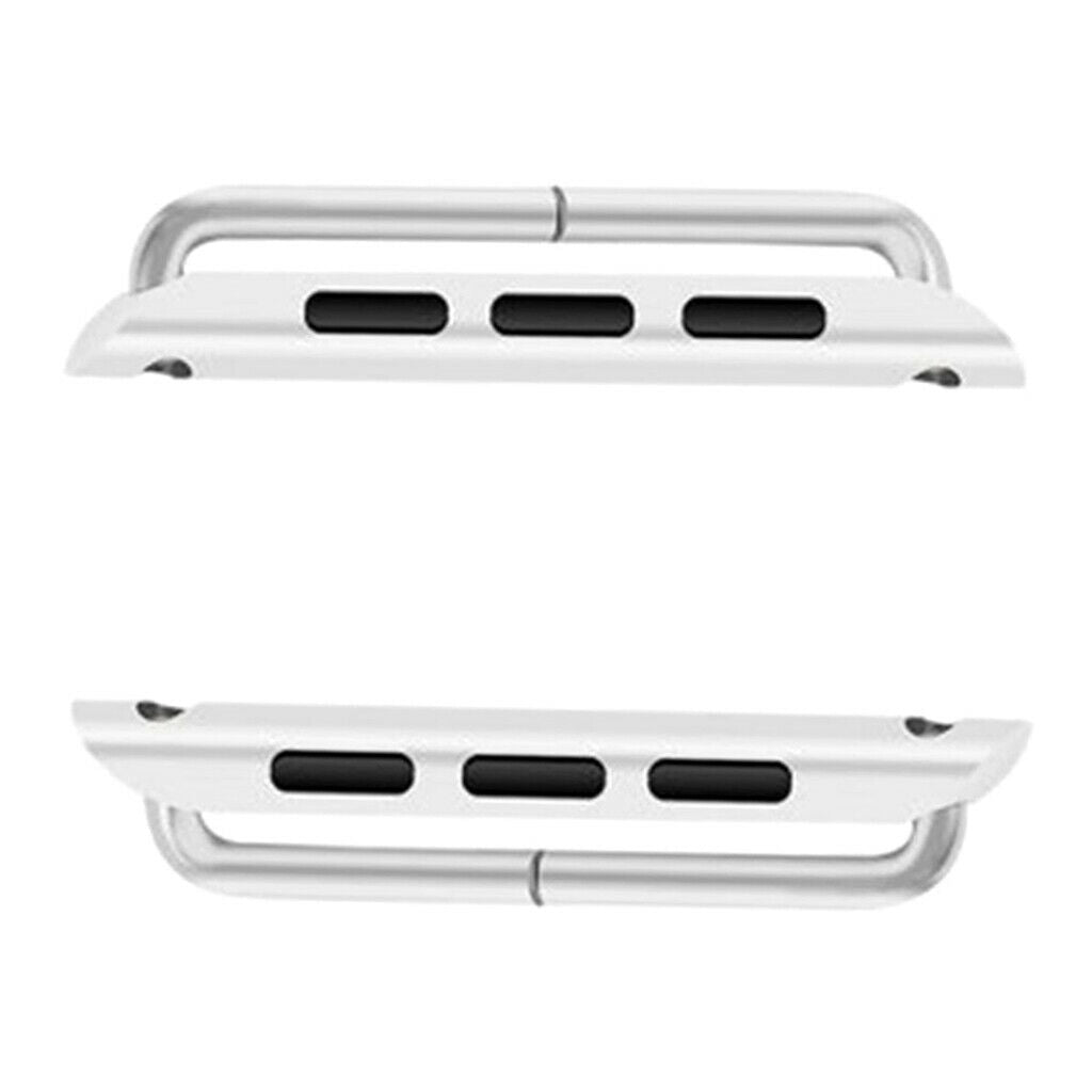 2x Metal  Connector Adapter Fr  4 40mm Strap Connection