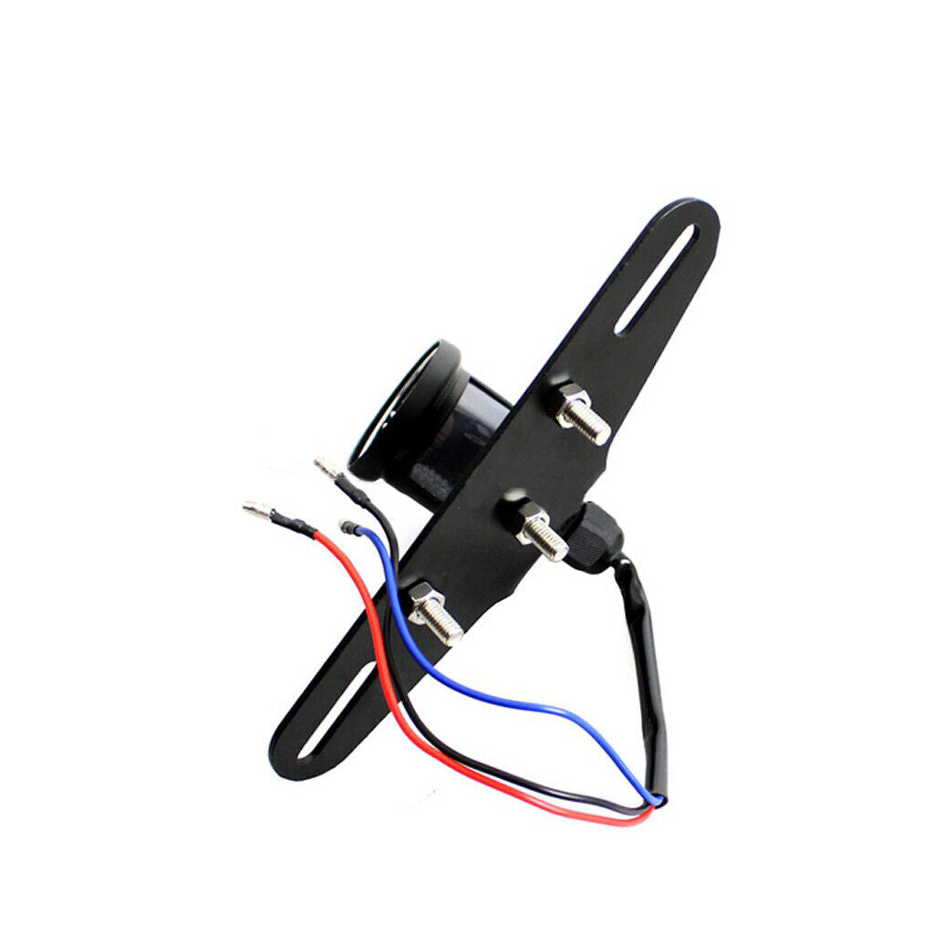 Tail Light Brake Stop LED License Plate Holder For
