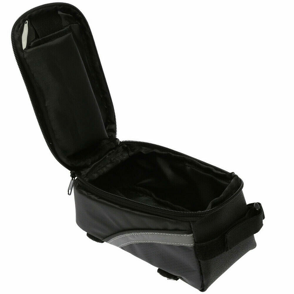 Cycling Frame Bag Bicycle Bike MTB Front Top Tube Cell Phone Pouch Waterproof L/