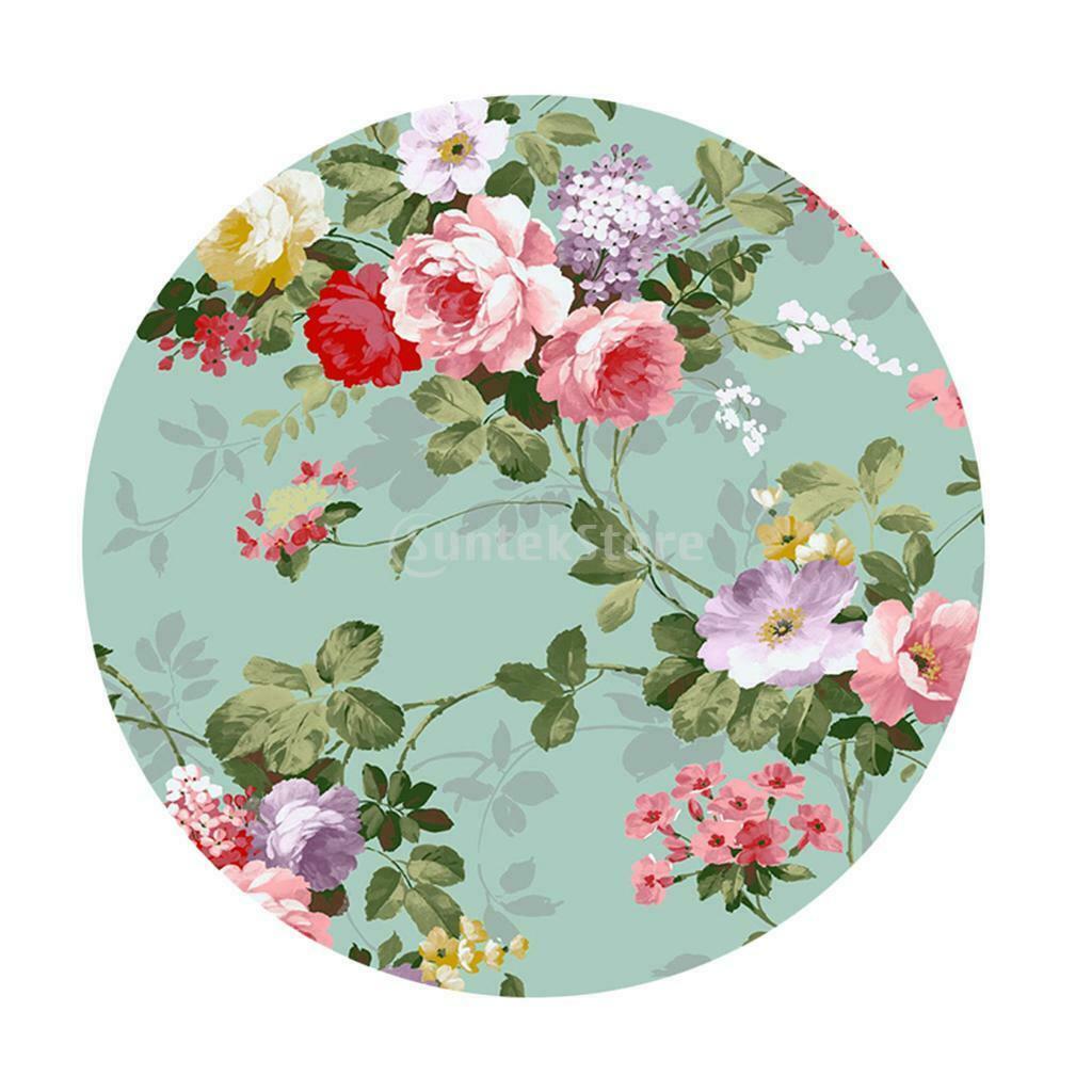 Set of 3 Non-Slip Vinyl Tablecloth Washable Round Dinner Party 48/60'' #1