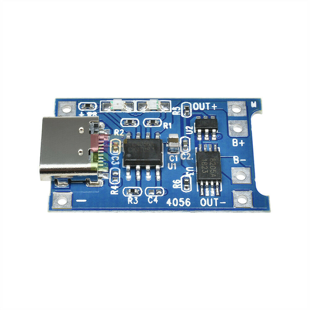 2pc TP4056A Li-ion BMS Lithium Battery Charge Micro USB Interface Board 5V 1A