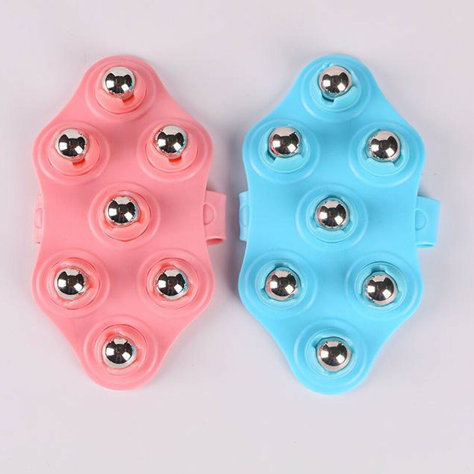 Palm Shaped Hand Held Massager Pain Relief for Foot, Hamstrings, Thighs Blues