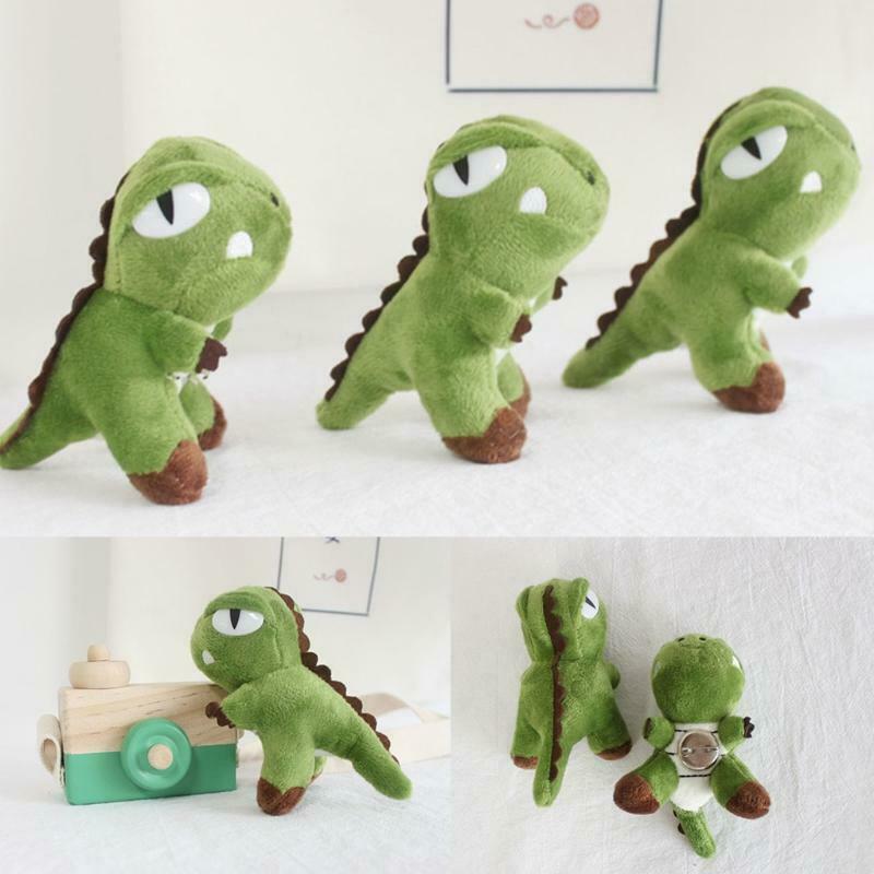 Stereoscopic Dinosaur Brooch Plush Cartoon Pin Clothes Bag Hat Accessories