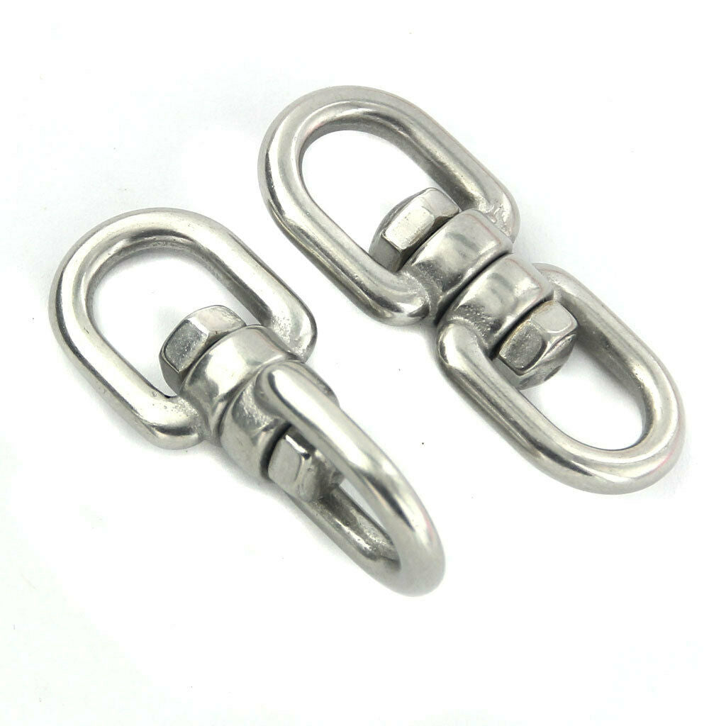 2pcs Carabiners Hooks Buckles Rotation for Hiking Climbing Mountaineering