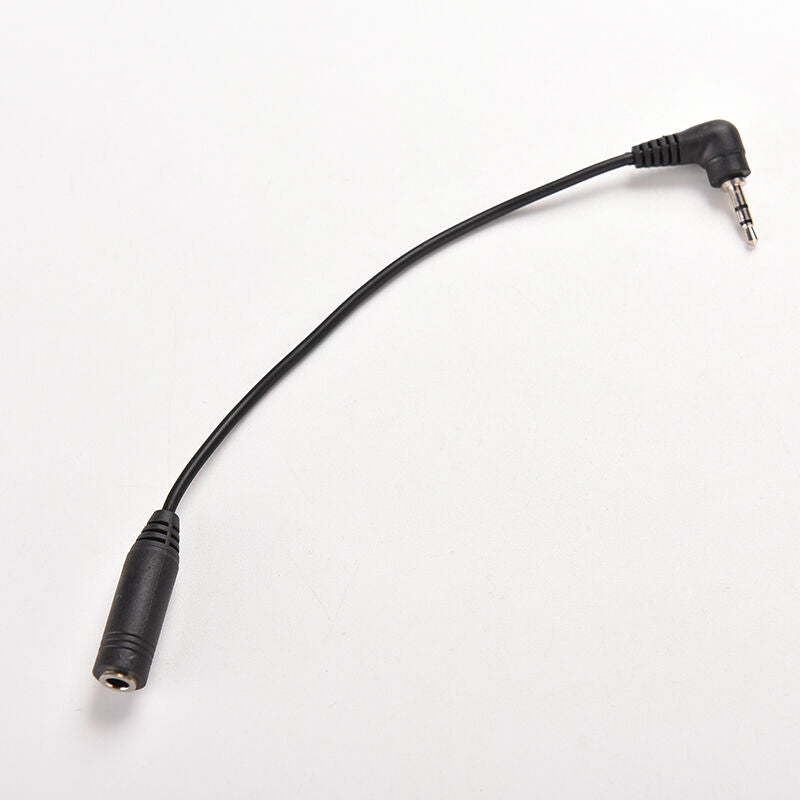 2.5mm Male Plug to 3.5mm Female Jack Stereo AUX Audio TRS Adapter Convert.l8