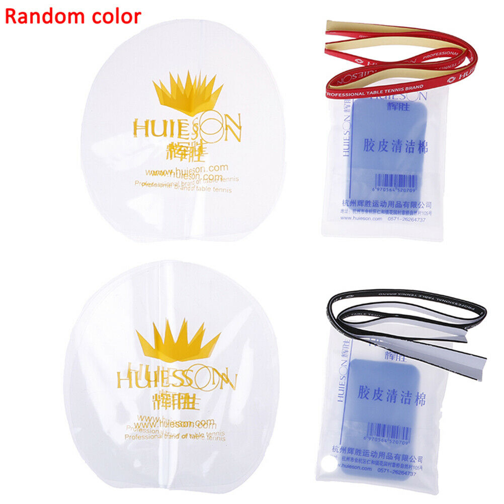 Table Tennis Rubber Protective Film +Cleaner Sponge+ Racket Edge Protection T Kt