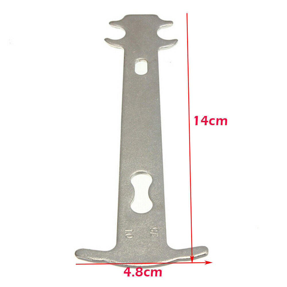 Gauge Check Ruler Chain Replacement Bike Chain Checker Chain Wear Indicator