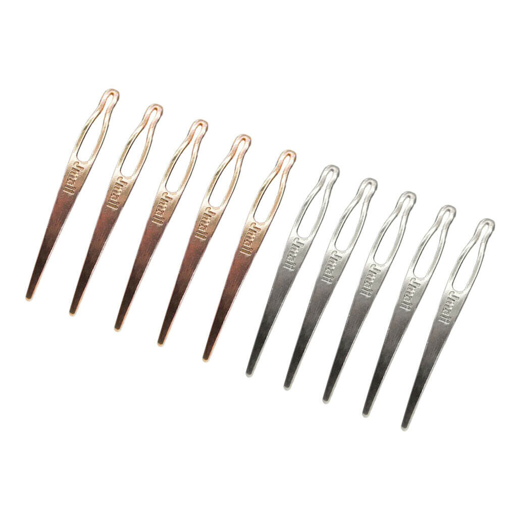 10 Packs Sturdy Smooth Dreadlock Interlocking Needles Braiding Hooks Tools