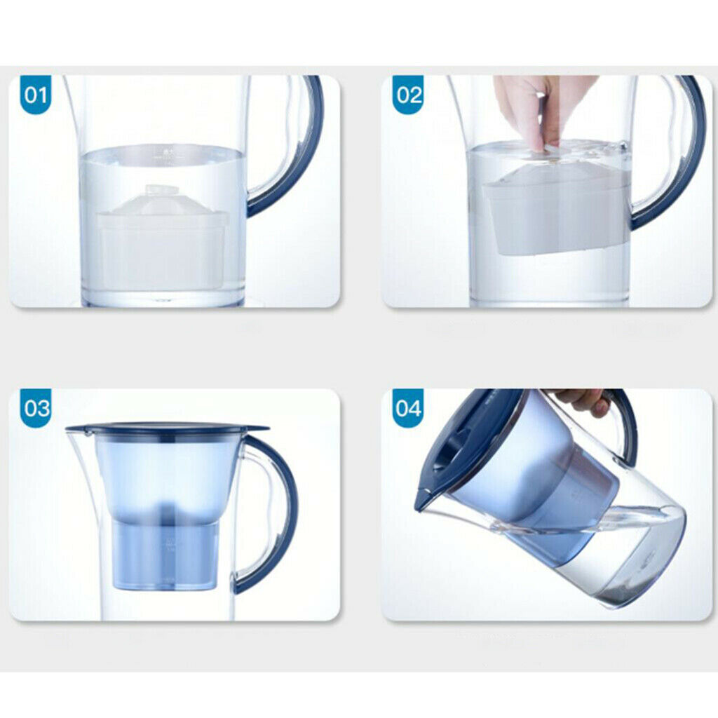 Water Filter Pitcher Reduces Chlorine Household Jug Healthy Drink Machine