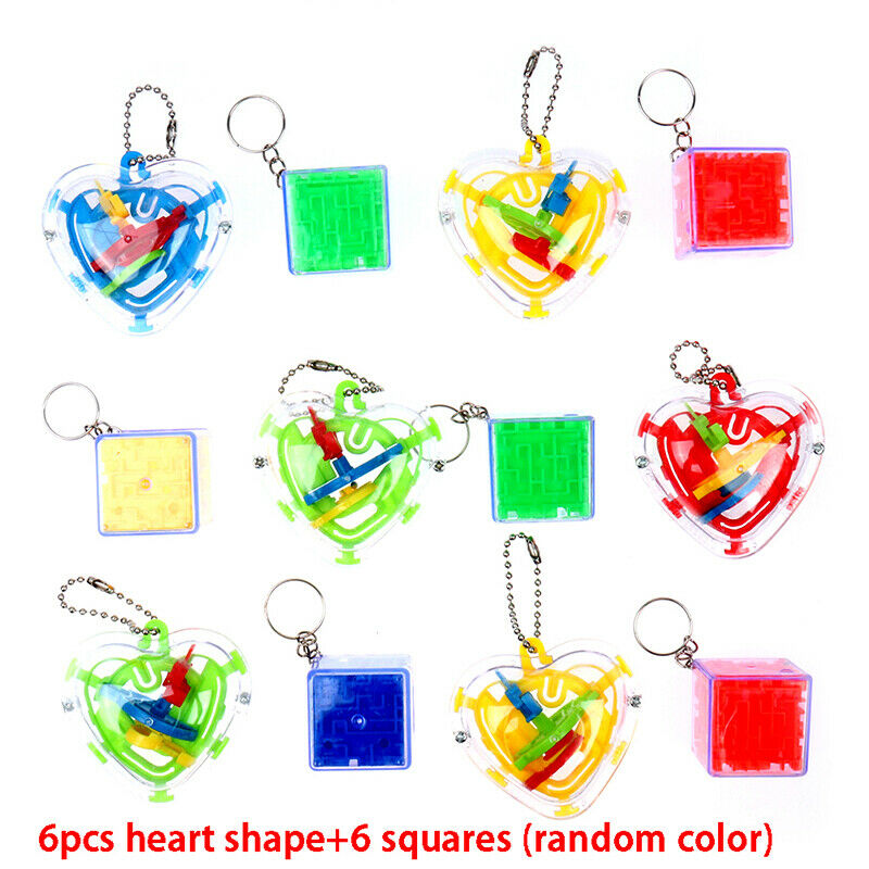 12 PCS ball in a maze puzzle Game Challenge for Kids Birthday Gift Party Fav SJ