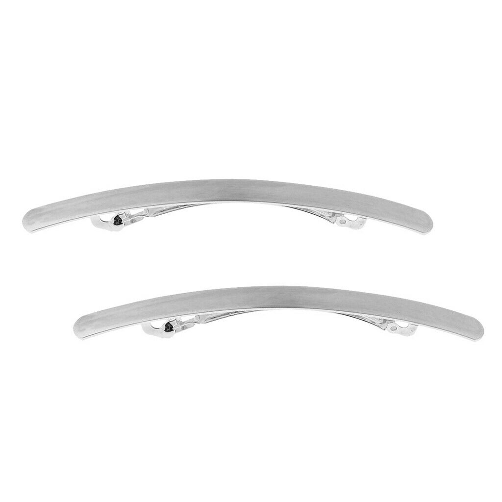 2pcs Fashion Women Metal Hair Clip Barrette Ponytail Holder Accessories
