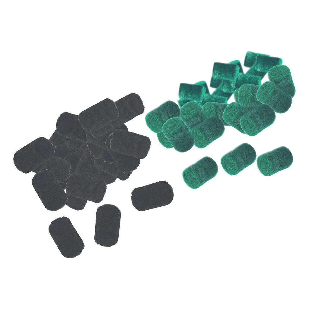 60Pcs Alto Tenor Saxophone Bumper Felts for Wind Woodwind Instrument Parts