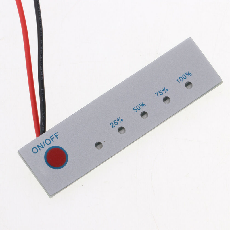 12V 5L Lithium Battery Capacity Monitor Analyzer Tester Indicator