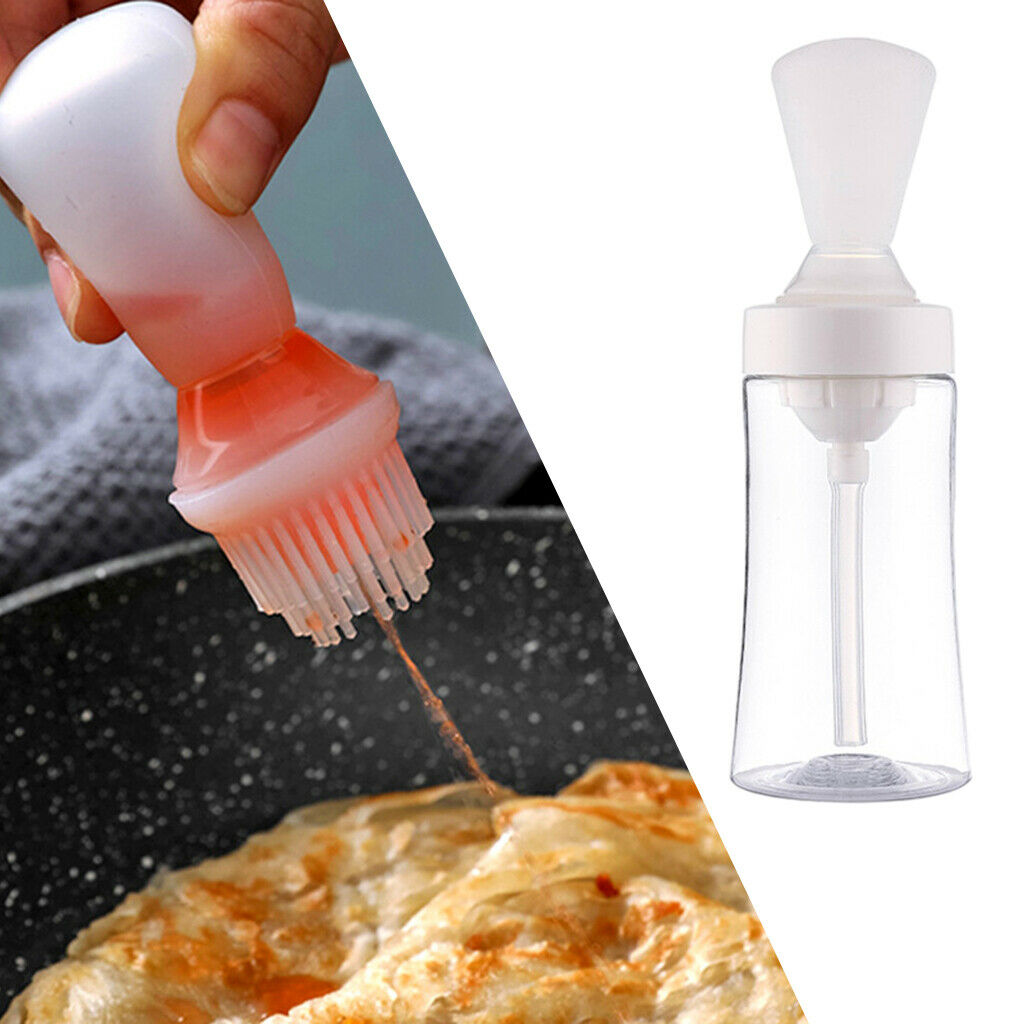 Oil Brush Bottle High Temperature Resistant Barbecue Cake Brush BBQ Honey