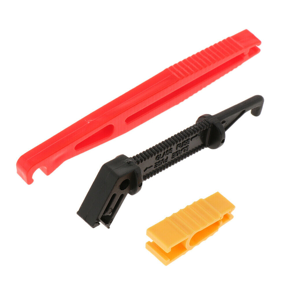3pcs (3-size) Fuse Puller Short Long Car Bike Automotive Mini Micro Blade Fuse