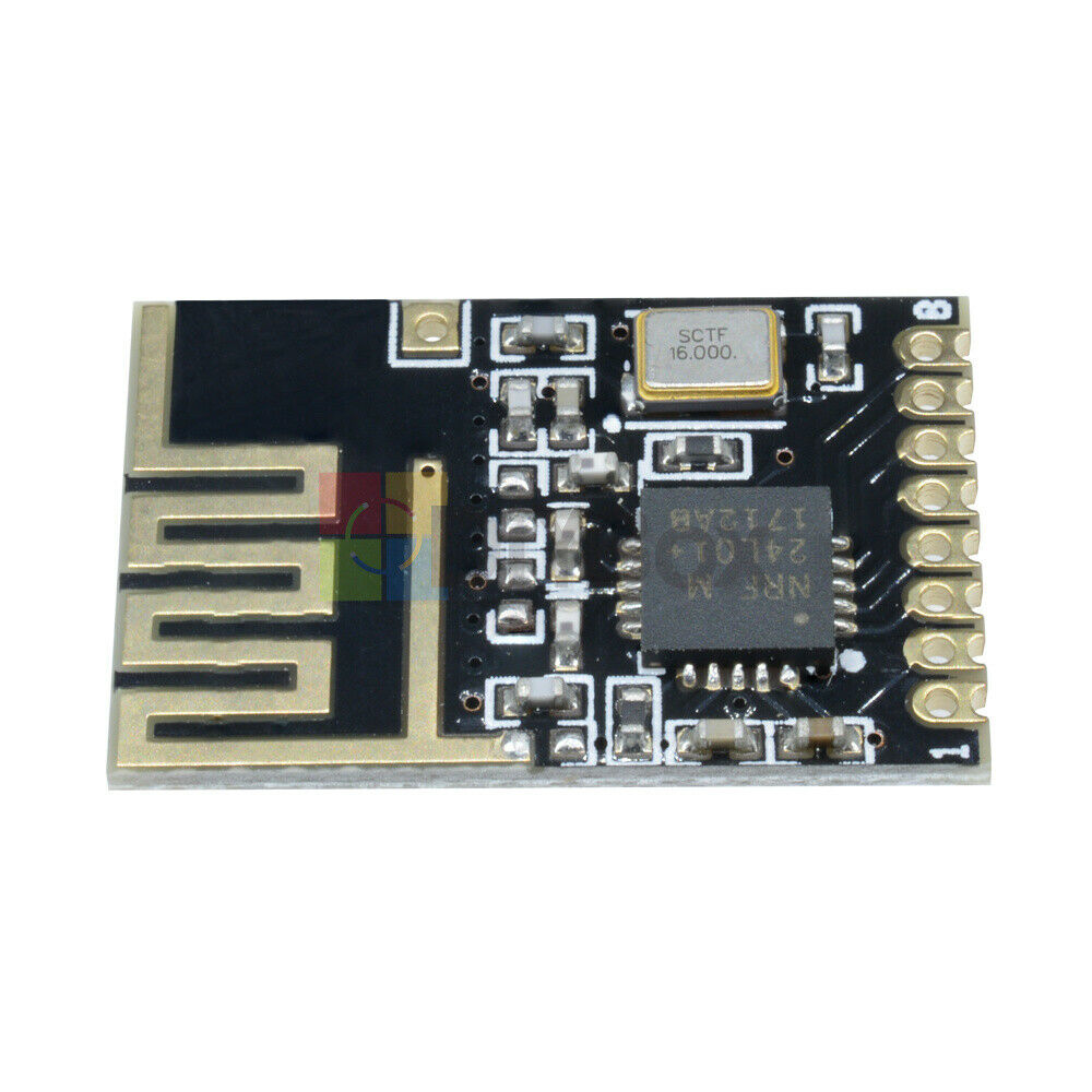 5x Mini NRF24L01+ SMD 1.27MM RF Wireless Transceiver Module Small Size F Andrino