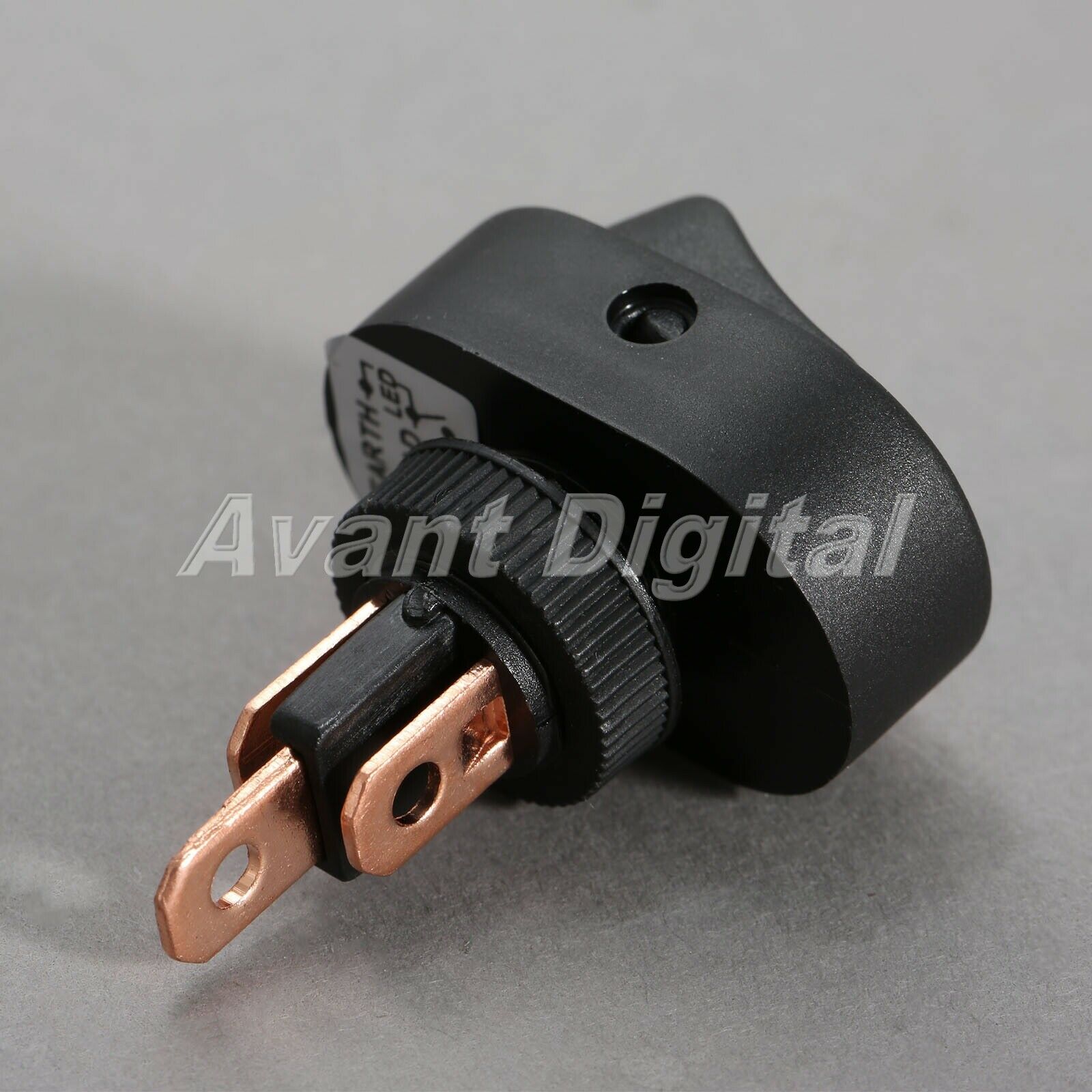 5x Car Motorcycle Blue LED Spot Light ON OFF Boat Auto Rocker Toggle SPST Switch