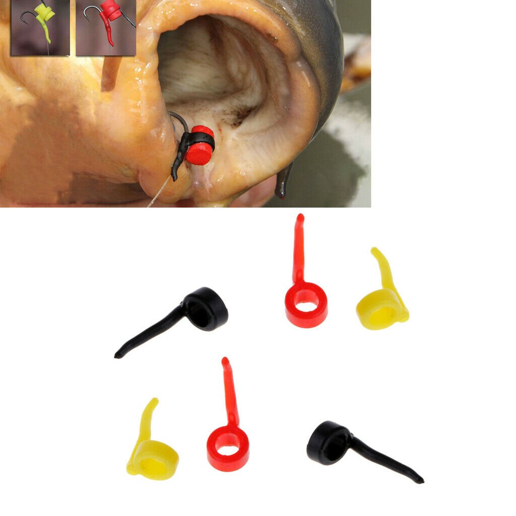 6Pcs Carp Fishing Aligners Sleeves Hooks Sleeves Carp Hair Rigs