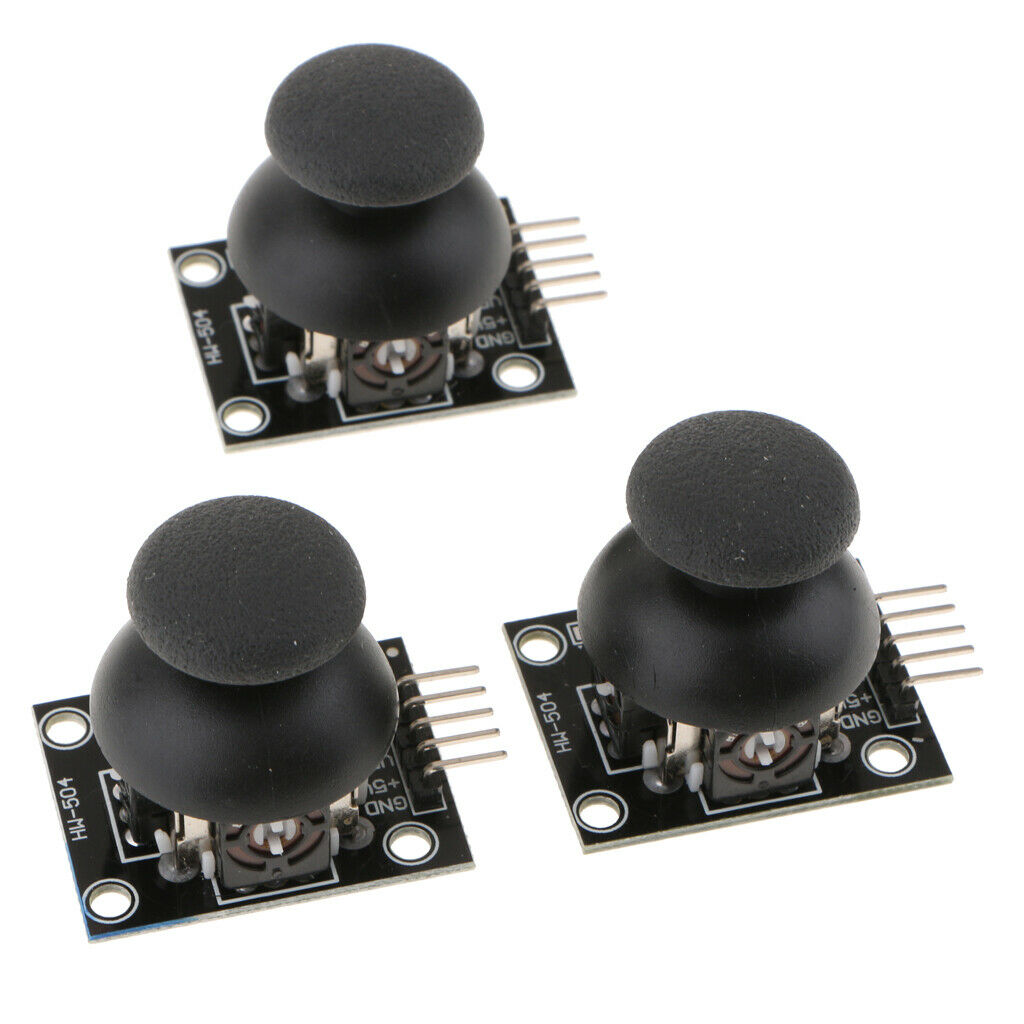 3Pcs Joystick Breakout Module X Y Dual Axis Output for PS2 Game Controller