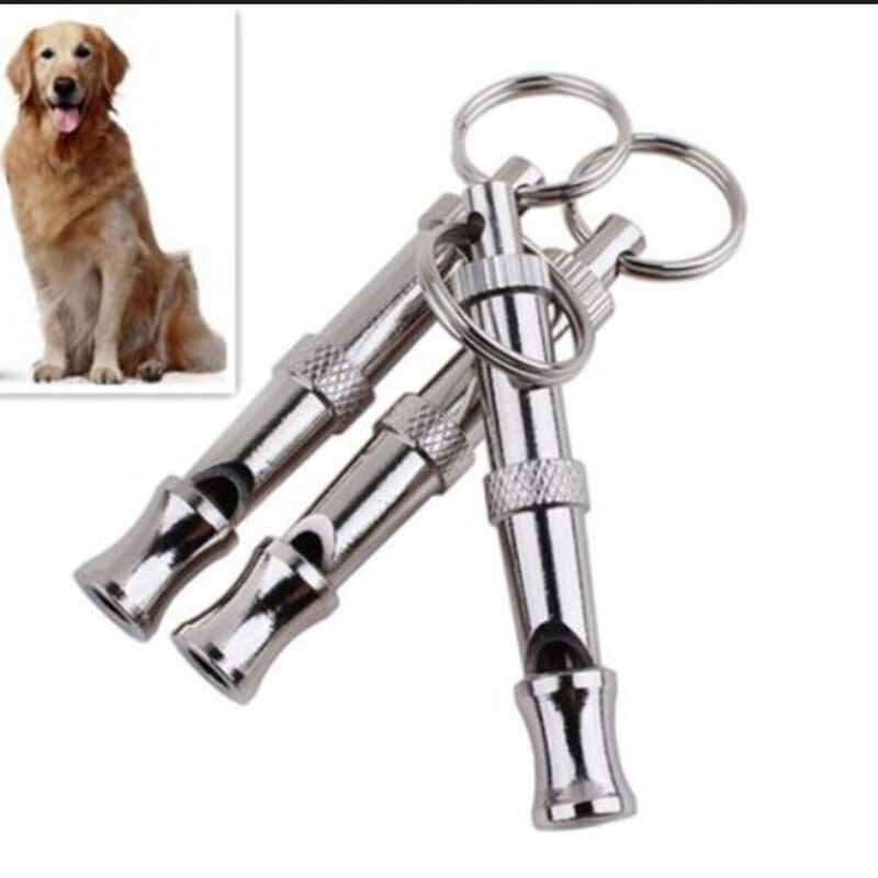 1x Pet Dog Training Obedience Whistle Ultrasonic Supersonic Adjustable Pit.l8