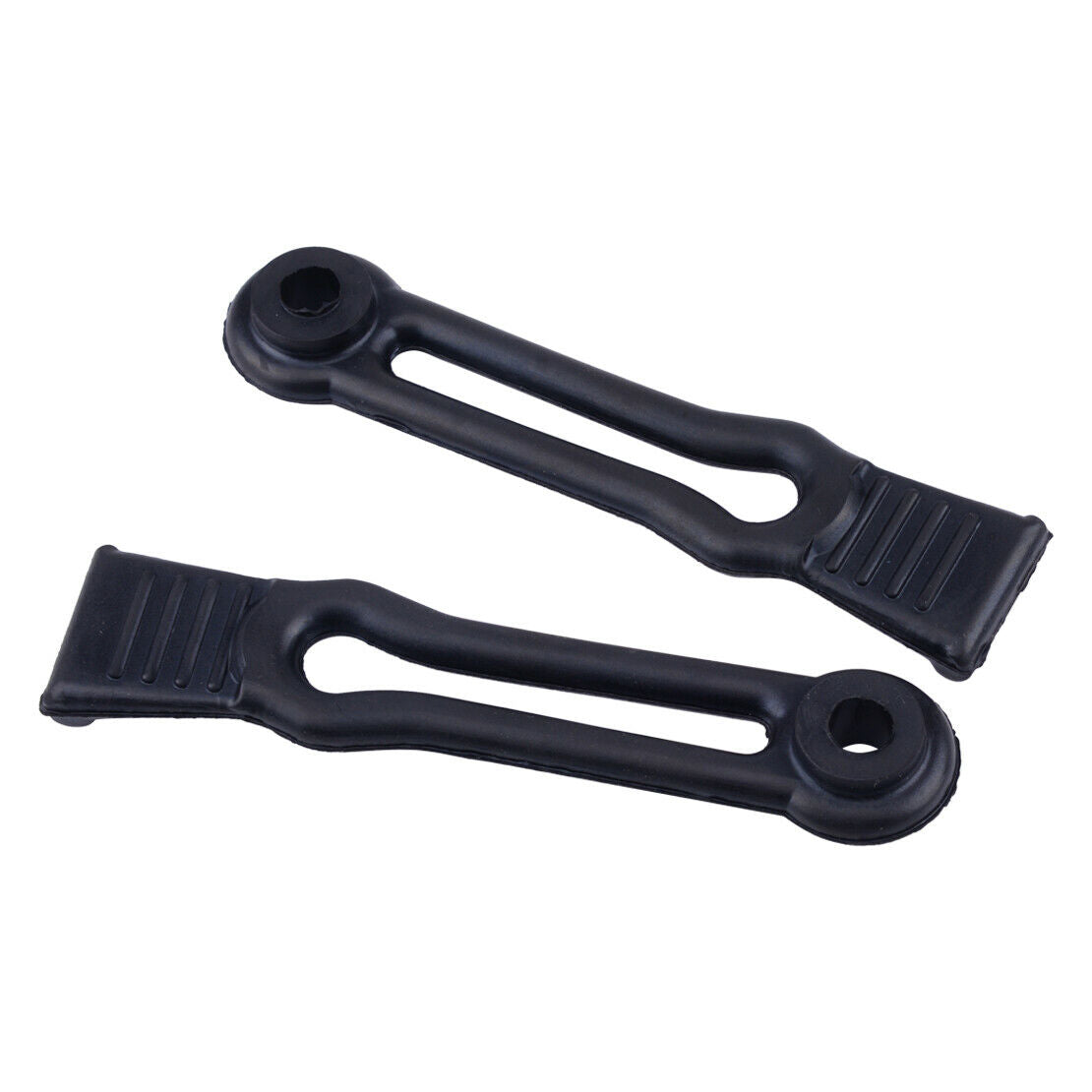 Pair Hood Tie Down Latch Kit Black Rubber Set Fit for YAMAHA Rhino 450 660 700